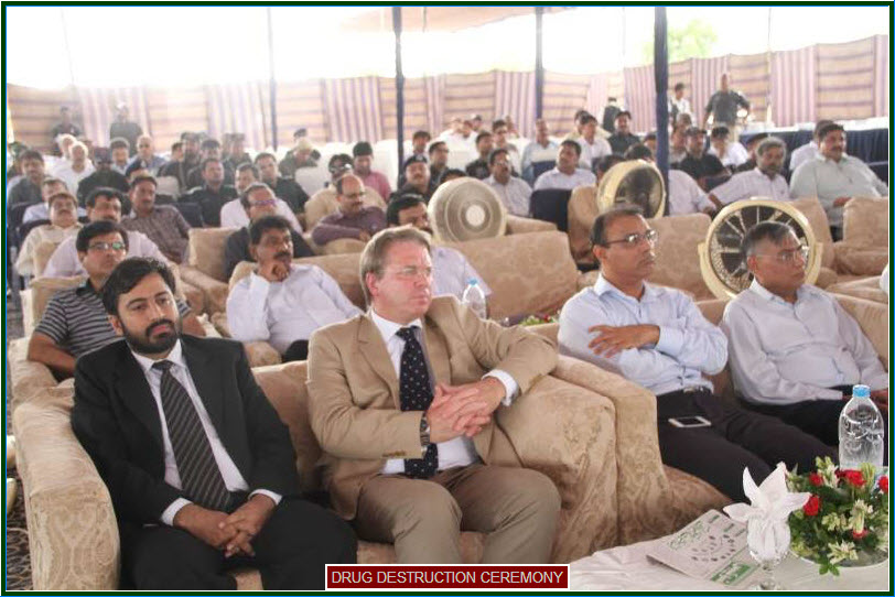 Drug Destruction Ceremony