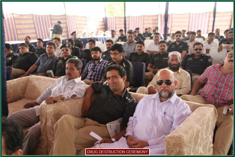Drug Destruction Ceremony