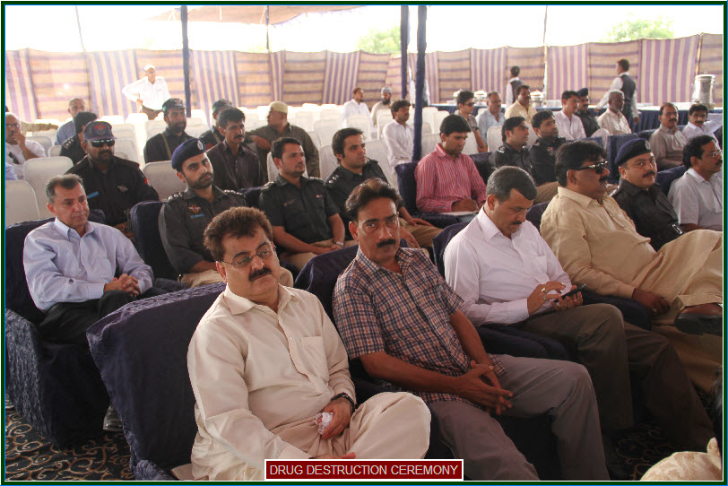 Drug Destruction Ceremony