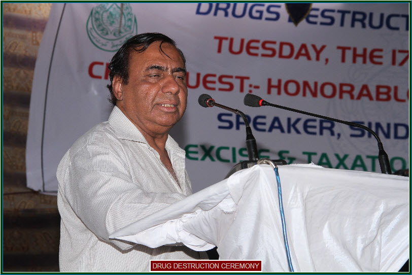 Drug Destruction Ceremony