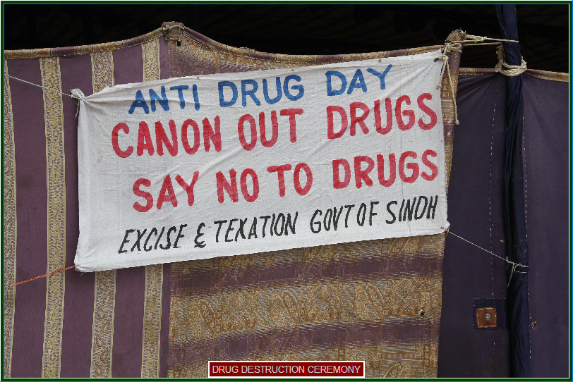 Drug Destruction Ceremony