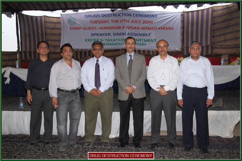 Drug Destruction Ceremony