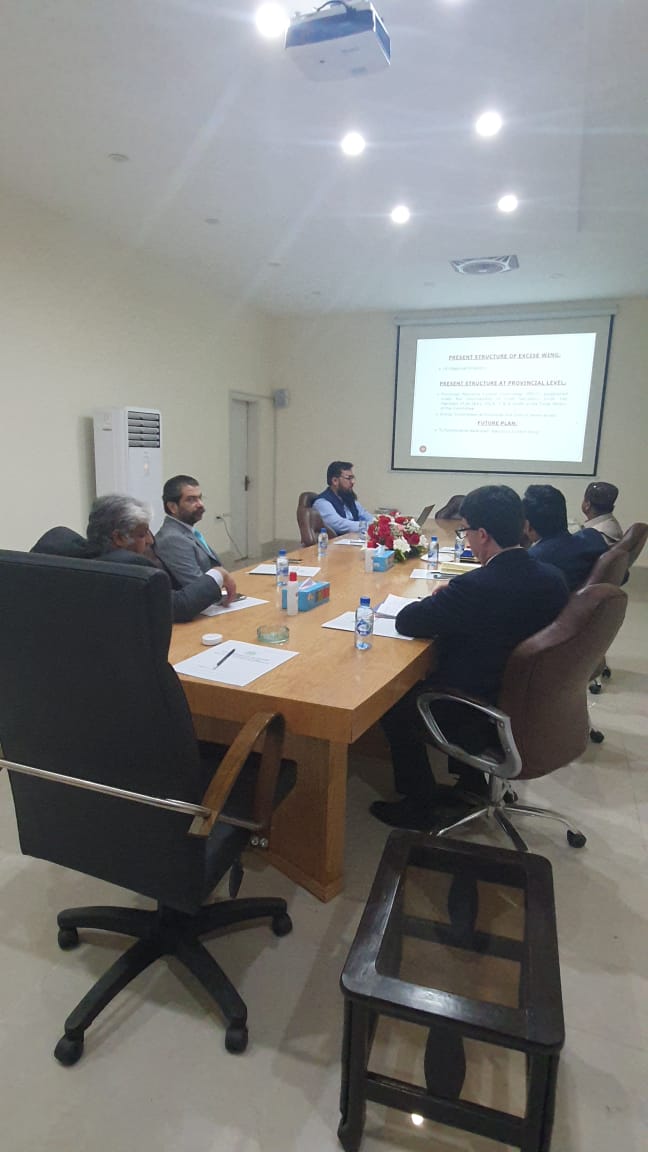 Presentation of Narcotics efforts undertaken by Excise, Taxation & NC Sindh