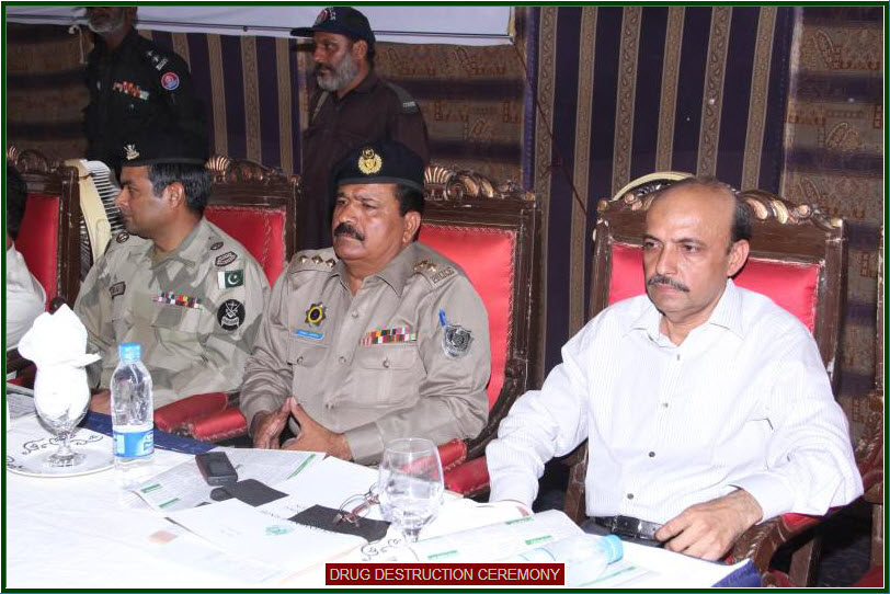 Drug Destruction Ceremony