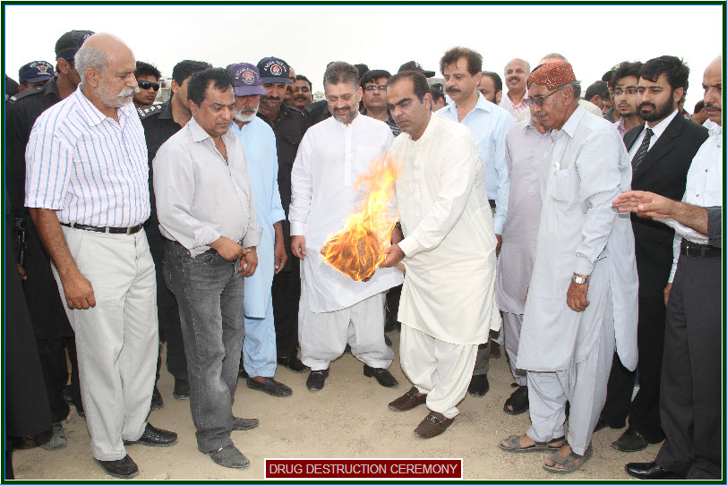 Drug Destruction Ceremony